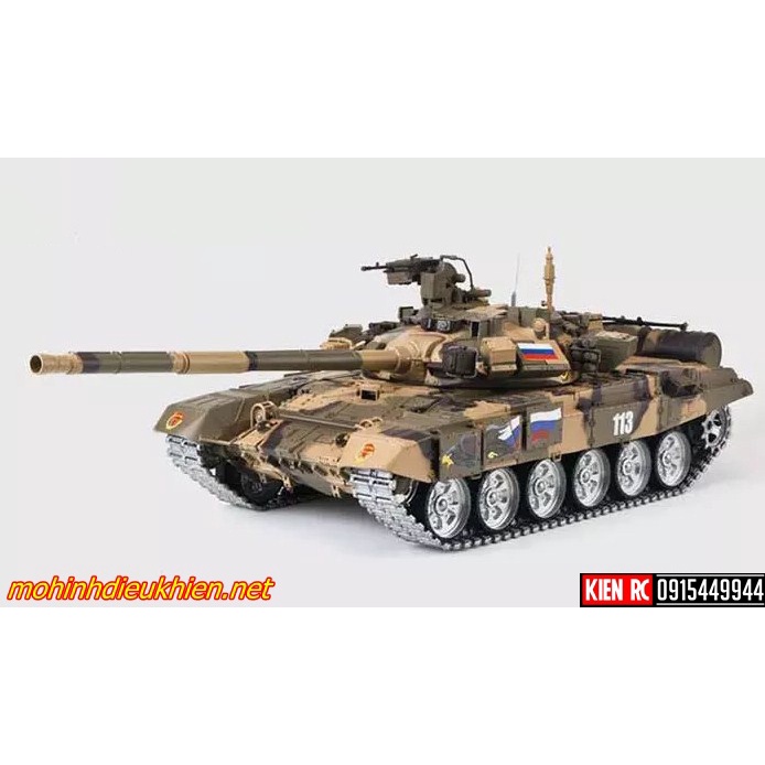 XE TANK MÔ HÌNH ĐIỀU KHIỂN T90   PHIÊN BẢN PRO