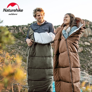 Túi ngủ NatureHike siêu nhẹ, có mũ trùm đầu  NH20MSD07 U150 U250 U350