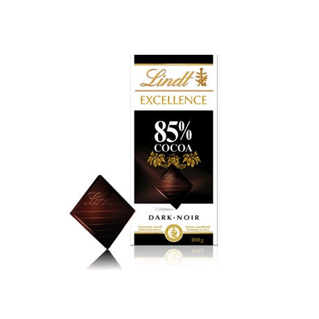 Socola ca cao nguyên chất Lindt Excellence 85% Cacao 100g Hàng nhập khẩu KPHUCSINH - Hàng Chính Hãng