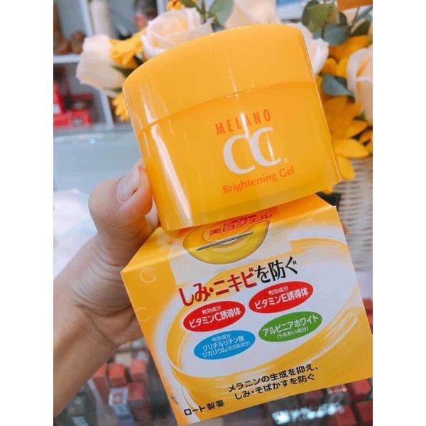Kem dưỡng trắng da ngừa thâm mụn Melano CC Brightening Gel 100G