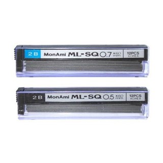 Ruột bút chì bấm Monami 0.5mm 0.7mm - Ruột tim chì dùng thay cho bút chì 0.5mm 0.7mm