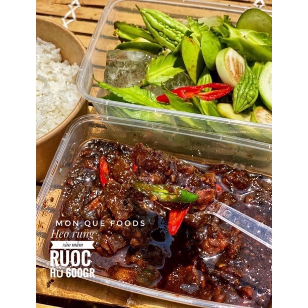 Heo Rừng xào mắm Ruốc