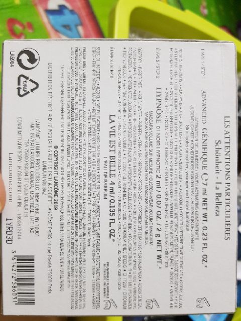 Set Lancome: serum - nước hoa - chuốt mi | BigBuy360 - bigbuy360.vn