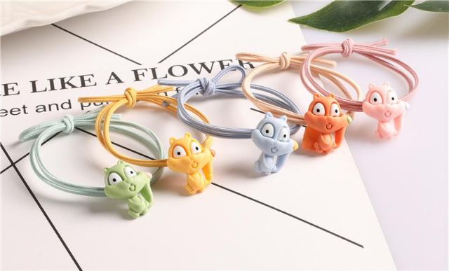 Chun Buộc Tóc Hình Chú Sóc Nhỏ lớp