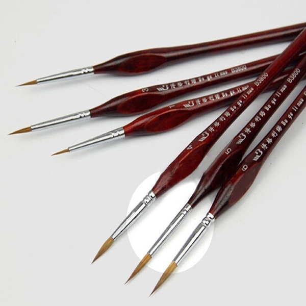 Set 6 Cọ Vẽ Màu Nước