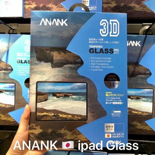 Kính cường lực ANANK 3D cho iPad Gen 7 10.2, Air 3, Pro 10.5, Air, Air 2, Pro 9.7, Gen 6 17, 18, Mini 4, Mini 5