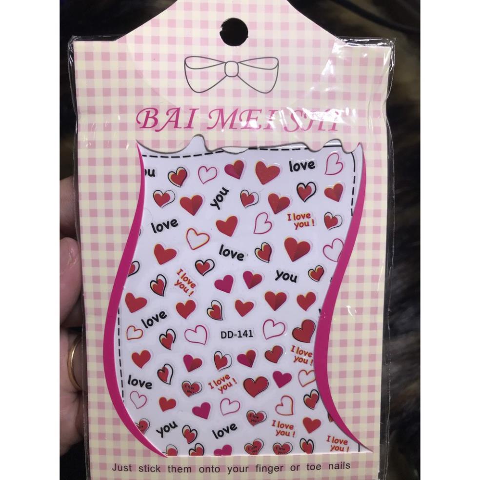 Hình dán móng tay  mã số Hoa 312