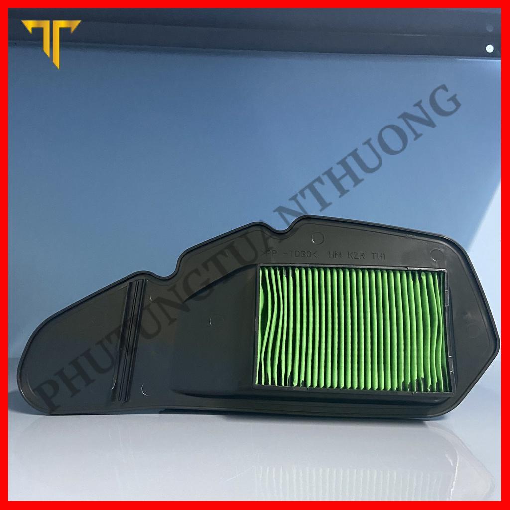 Lọc gió giấy dầu cao cấp xe Ab 125 150, SH mode, Vairo Click lọc bụi bẩn giúp xe tiết kiệm nhiên liệu