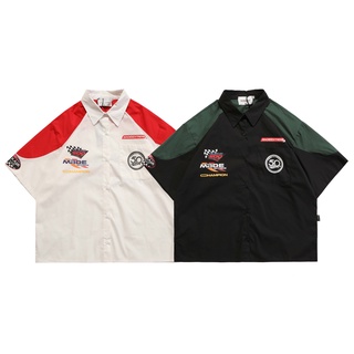 Áo sơ mi Made Extreme Racing Patchwork Shirt