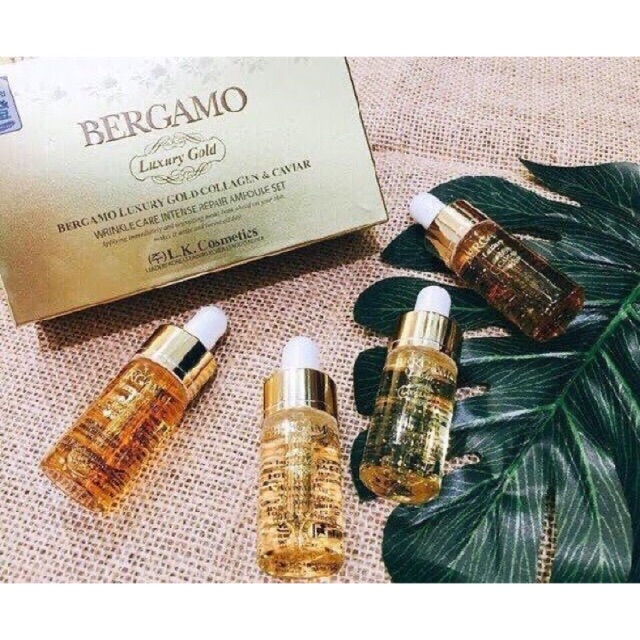 Serum Bergamo Luxury Gold Collagen & Caviar