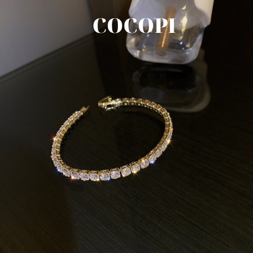 Lắc tay Vòng tay đính đá cao cấp phong cách sang trọng Cocopi.accessories - LT012