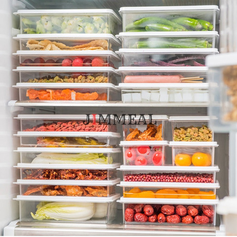 Hộp Đựng Thực Phẩm Kim Chi, Củ Cải, Đồ Tươi Sống Để Tủ Lạnh Kiểu Hàn Quốc 450ml 650ml 1000ml Tiện Dụng