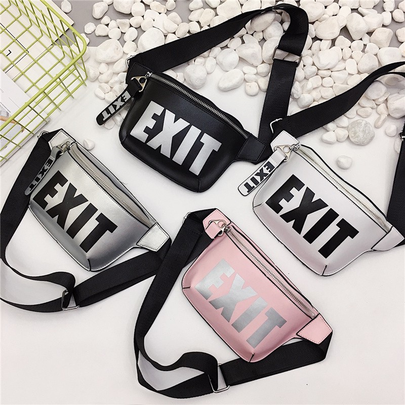 Túi Đeo Hông Da Pu Mềm Mại Phong Cách Hàn Quốc