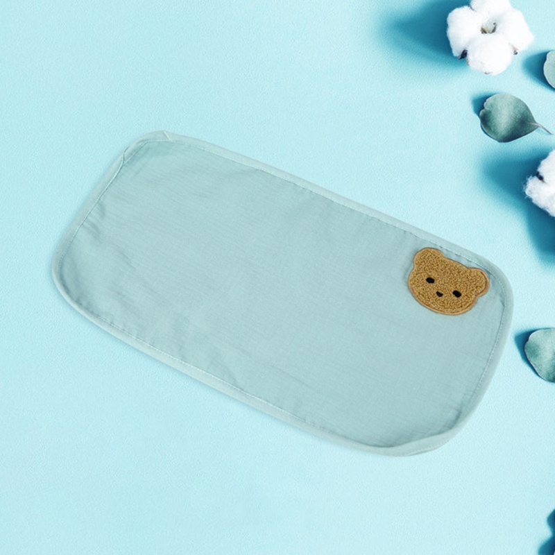 Haha Khăn Tay Cotton Mềm Mại Thấm Hút Tốt Chống Bắn Nước In Họa Tiết Gấu Dễ Thương Cho Bé