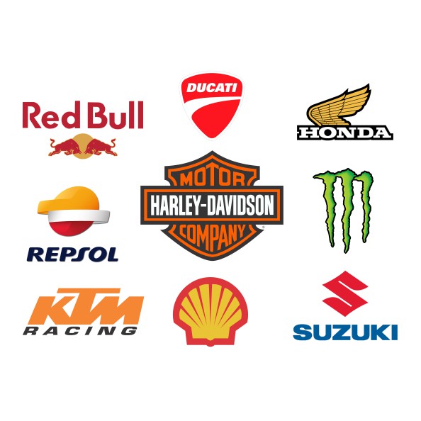 Hình dán STICKER TEM XE GẮN MÁY, MOTO dán xe, dán laptop...