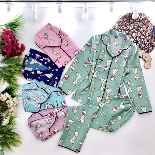Combo bộ pijama hình cao cấp