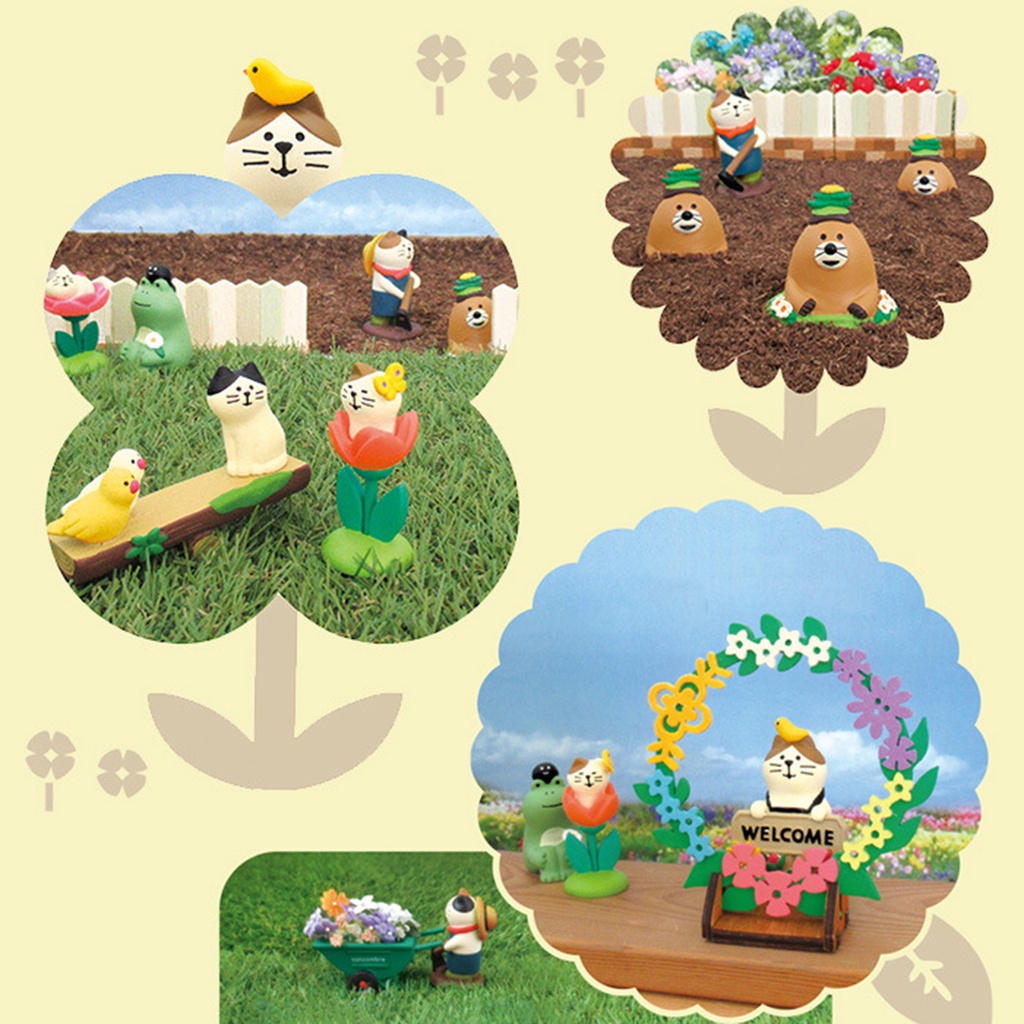 Đồ trang trí hình động vật trang trí bàn làm việc sáng tạo