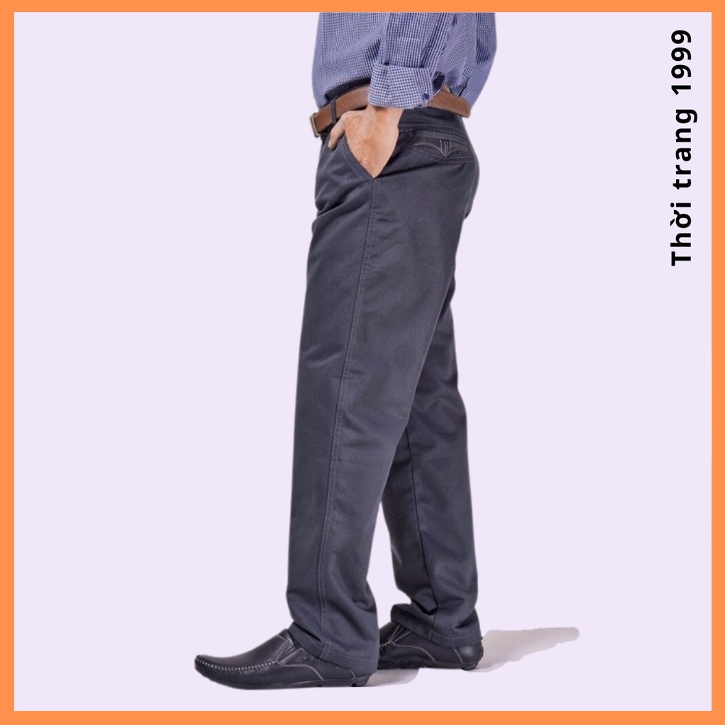 Quần Kaki Công Sở Quần kaki Quần Nam Kaki Trung Niên VẢI THÁI BỀN ĐẸP Đường chỉ chắc chắn[HÀNG TỐT]