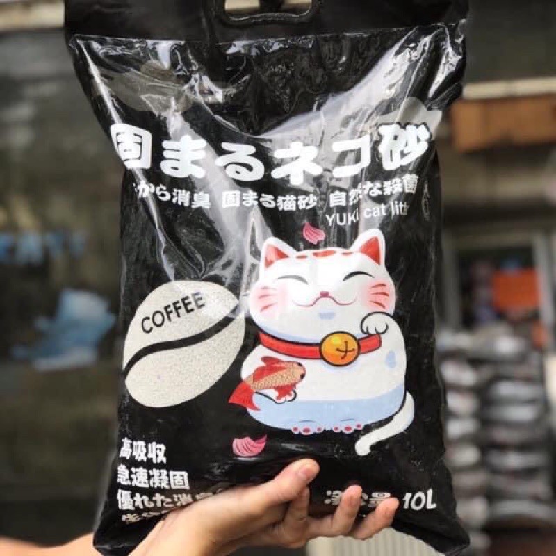 Cát vệ sinh cho mèo Yuki 10L