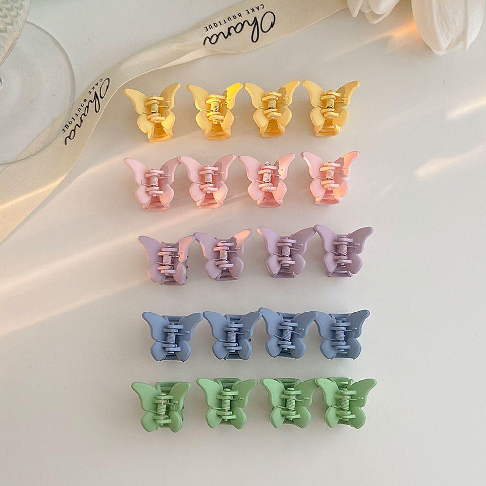 Kẹp Tóc Bướm Màu Kẹo Ngọt Phong Cách Hàn Quốc Dễ Thương Cho Bé Gái