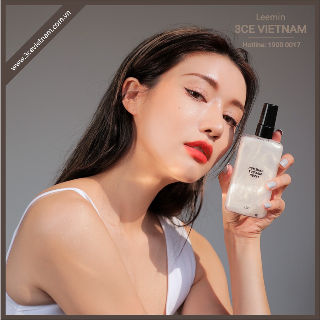 Xịt cố định trang điểm 3CE SHIMMER MAKEUP FIXER - 3CE VietNam Leemin | BigBuy360 - bigbuy360.vn