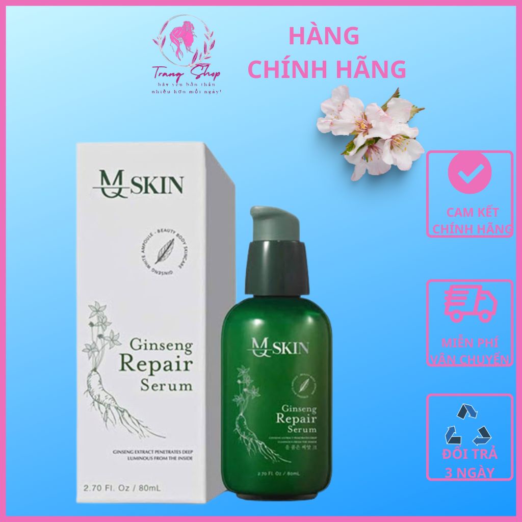 (CHÍNH HÃNG) SERUM TÁI TẠO DA NHÂN SÂM MSKIN