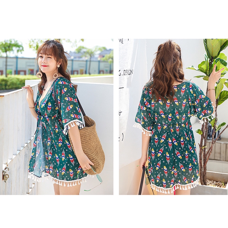 Bộ Đồ Bơi Ba Mảnh Che Phủ Bụng Cỡ Lớn 423 Ting 2xl-5xl | BigBuy360 - bigbuy360.vn