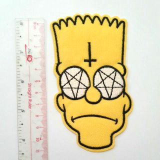 Sticker vải, patch ủi 287 hình simpson