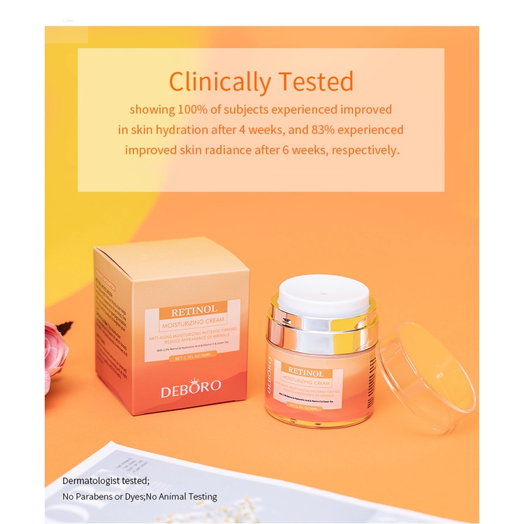 Kem Retinol GLAMN Retinol Dưỡng Ẩm Sâu Làm Sáng Da Chống Lão Hóa