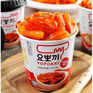Bánh gạo Ăn Liền Hàn Quốc Tokbokki Yopokki Nhiều Vị  ( 120g )