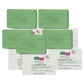 Combo 5 Thanh Xà Phòng Sebamed pH5.5 [Nhập Khẩu Chính Hãng]