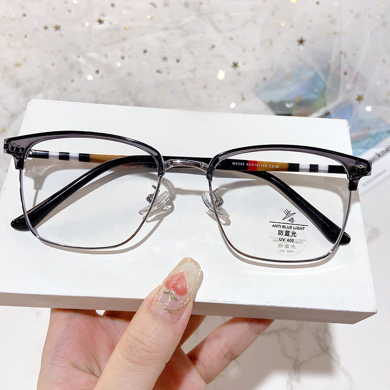 Mắt Kính Gọng Vuông Chống Ánh Sáng Xanh Thời Trang Cho Nam Nữjz2303 | BigBuy360 - bigbuy360.vn