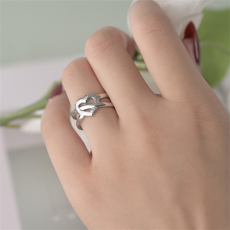 Nhẫn nữ thời trang phong cách hottrend,nhẫn đôi, nhẫn cặp, unisex cá tính, Freesize NU-01