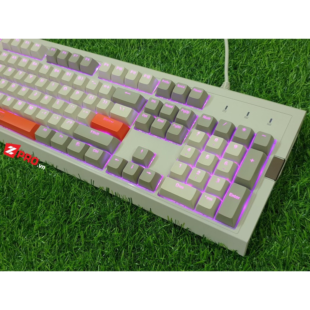 [Mã SKAMA06 giảm 8% đơn 250k]Bàn phím cơ Ajazz AK510 Retro RGB