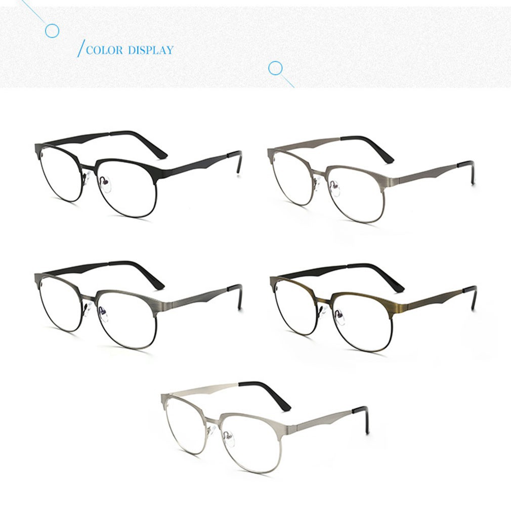 Mắt kính gọng kim loại chống ánh sáng xanh lam cho nam nữ | BigBuy360 - bigbuy360.vn