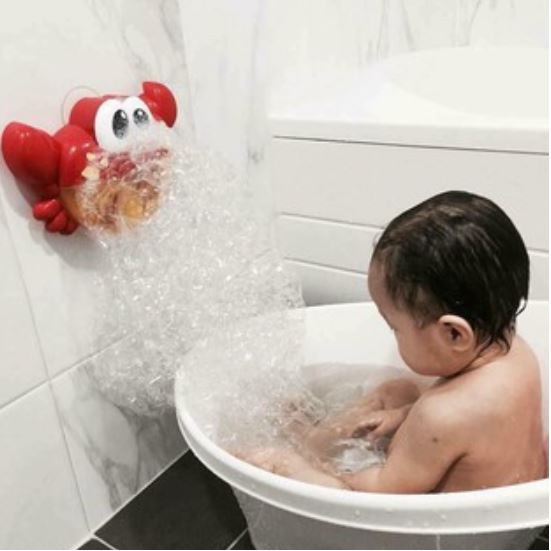 Đồ chơi phòng tắm cho bé - cua thổi bong bóng tạo bọt giúp bé yêu thích việc vệ sinh mỗi ngày- shop 