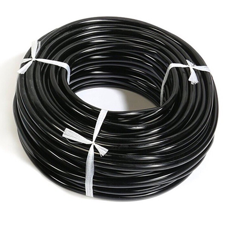 10M-5M ỐNG DÂY TƯỚI CÂY PE ĐEN 6MM - 6LY  LOẠI TỐT CHO HỆ THỐNG TƯỚI