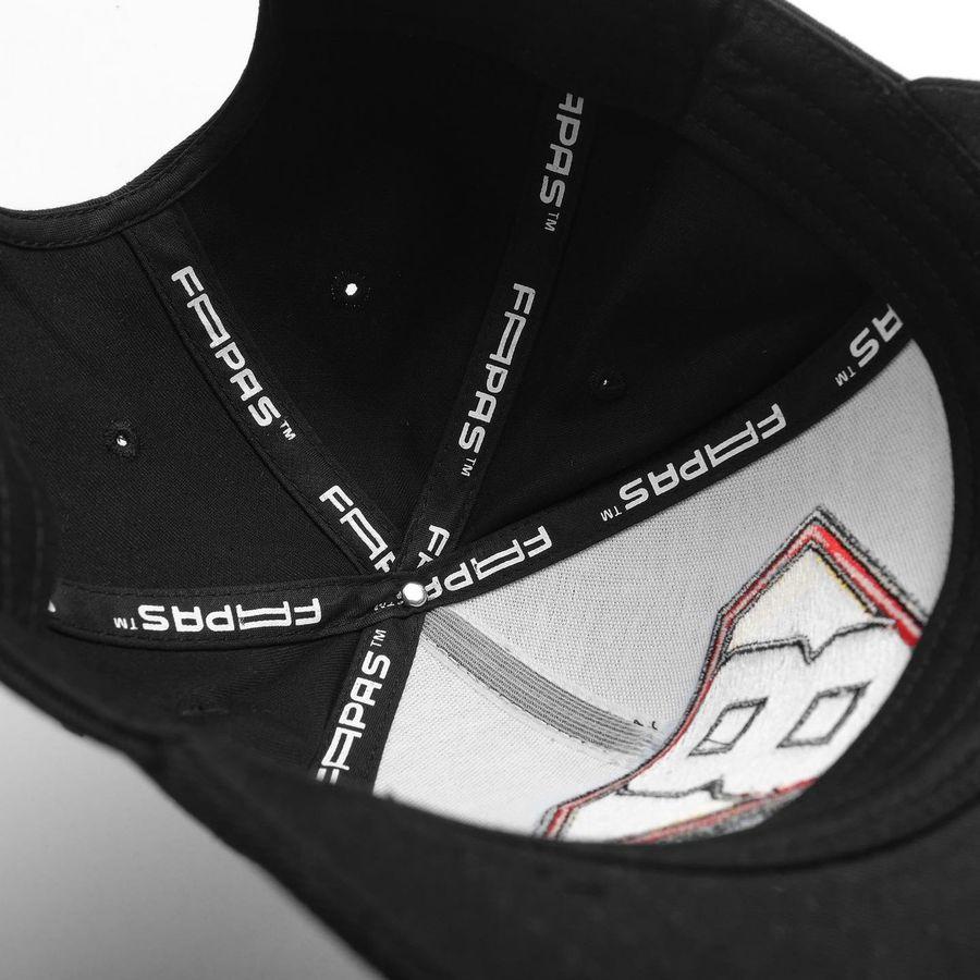 Mũ Lưỡi Trai Thêu Logo Super8 Màu Đen Phong Cách Thể Thao - FAPAS