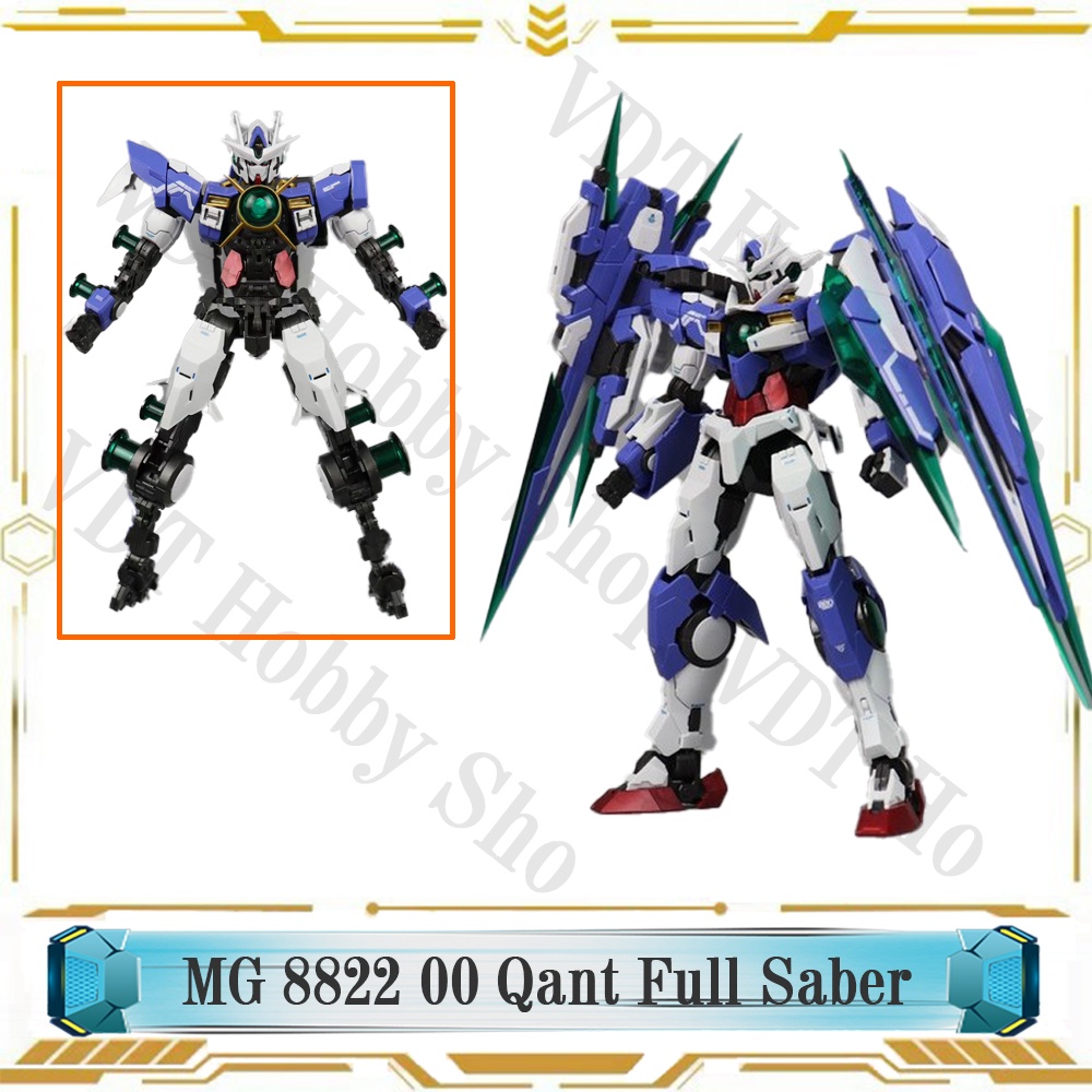 Mô hình gunpla mg 8822 Qant ver.mb