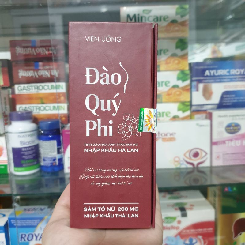 ĐÀO QUÝ PHI lọ 30 viên hỗ trợ tăng kích thước vòng 1 tăng cường nội tiết tố nữ