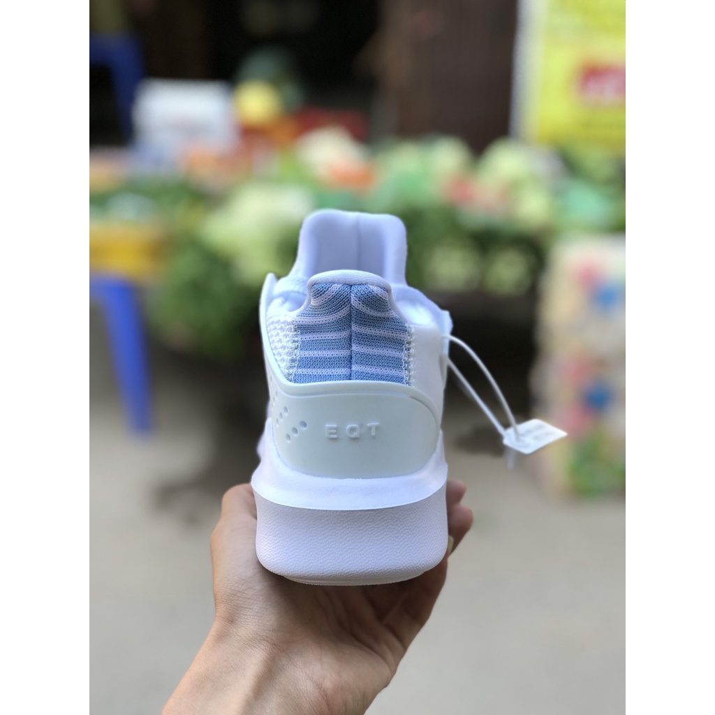(Tặng box hãng) Giày thần thánh: Giày EQT trắng phản quang Trung cao cấp Full Box Bill