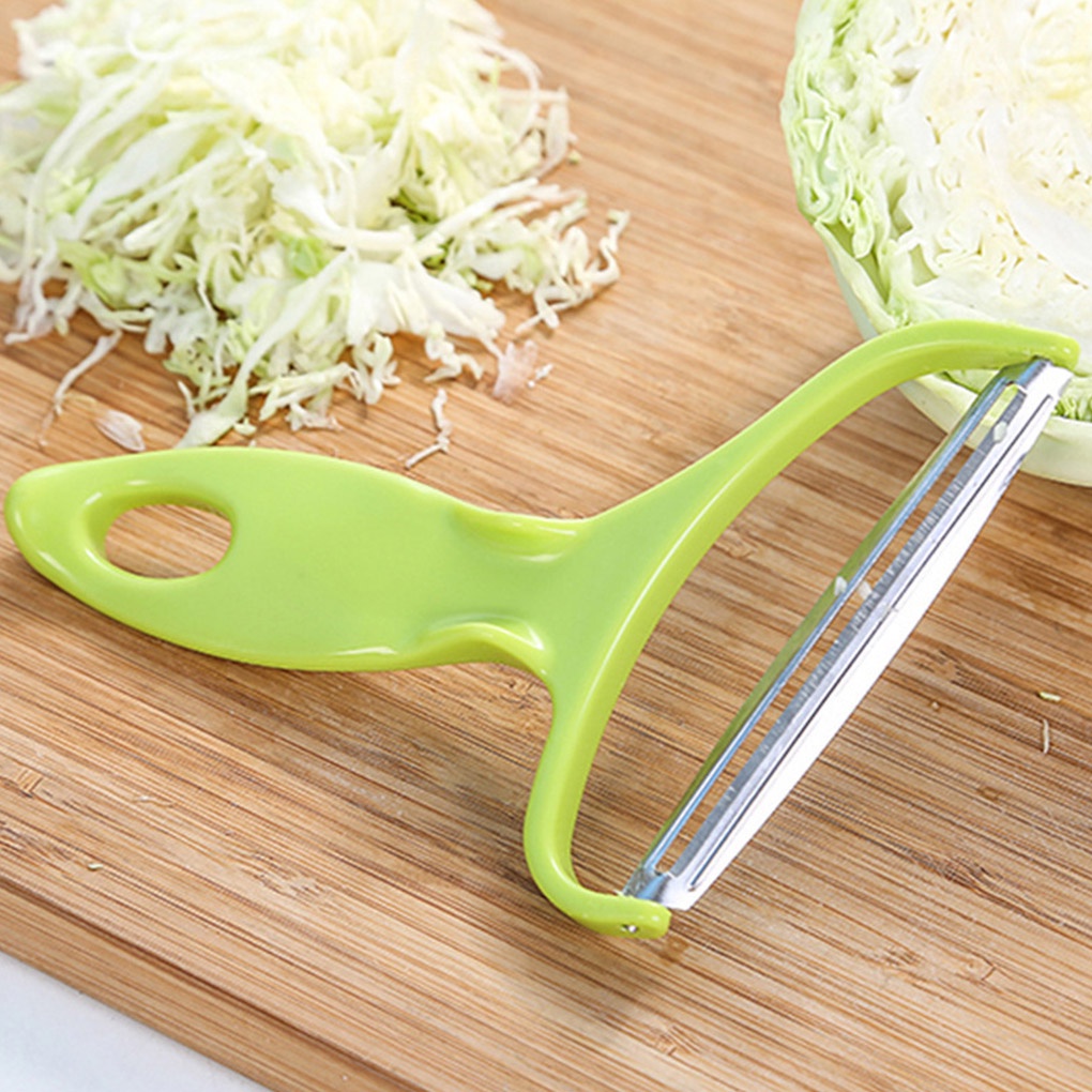 Vegetable Grater Slicer Wide Mouth Cabbage Potato Peeler Stainless Steel Fruit Slicer Kitchen Gadget
