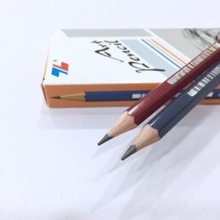 Bút chì gỗ 2B Thiên Long GP-01, hộp: 10 chiếc