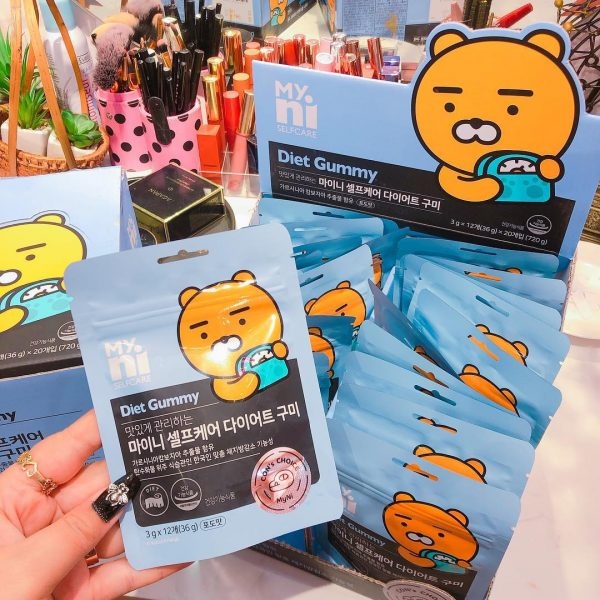 Kẹo Dẻo Giảm Cân Diet Gummy Myni Selfcare ILDONG Hàn Quốc