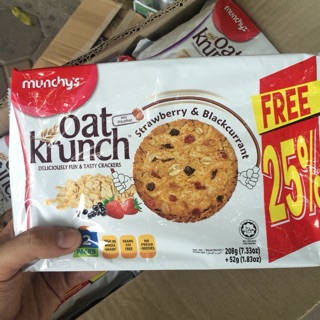 Bánh Munchy's Oat Krunch 260g
