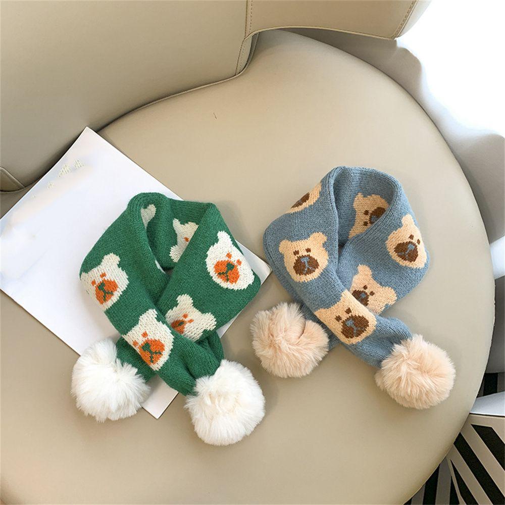 Khăn Choàng Đan Len Giữ Ấm Mùa Đông Cho Bé