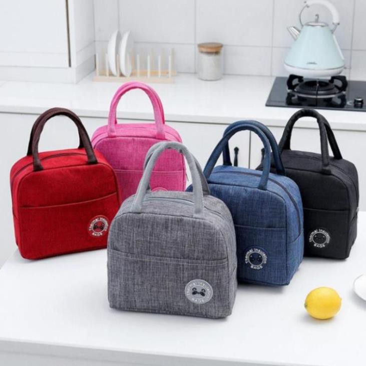 Túi giữ nhiệt, túi đựng cơm tiện lợi (Free Ship) Hàng đẹp [ shop giao màu ngẫu nhiên ]