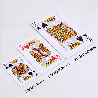 Bộ bài Poker khổng lồ kích thước 12.7*9cm