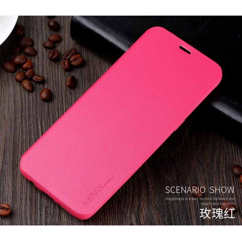 Bao da Samsung Galaxy A6 2018- A6 plus 2018 chính hãng FIBCOLOR X-Level PIPILU HongKong | BigBuy360 - bigbuy360.vn