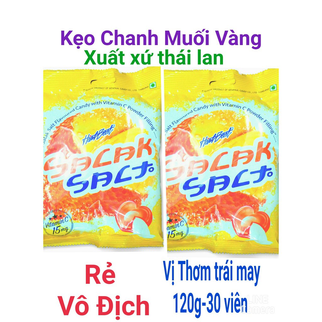 Kẹo chanh muối vàng ( date 4/2021) | BigBuy360 - bigbuy360.vn